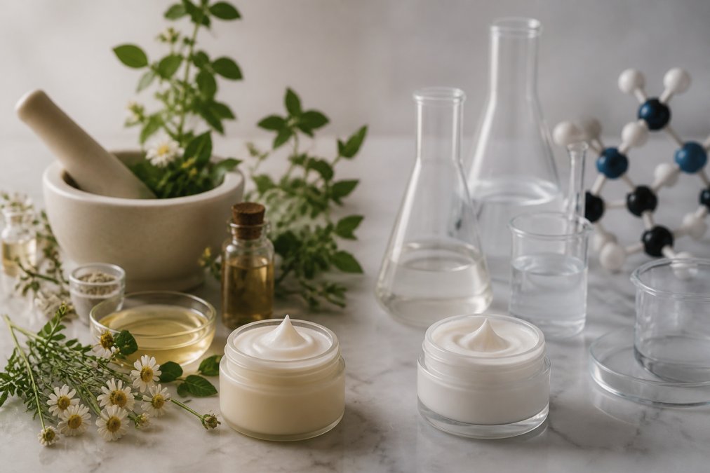 Natural vs Synthetic in Face Moisturizers